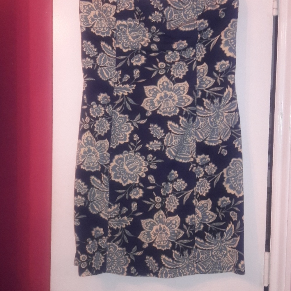 Flower pattern dress